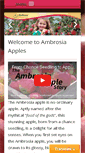 Mobile Screenshot of ambrosiaapples.com